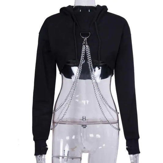 Buckle Chain Shawl for Women’s Outerwear
